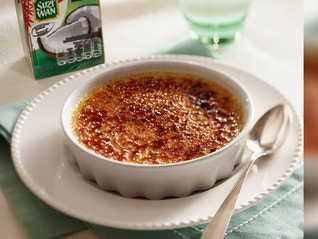 Crème brûlée au lait de coco